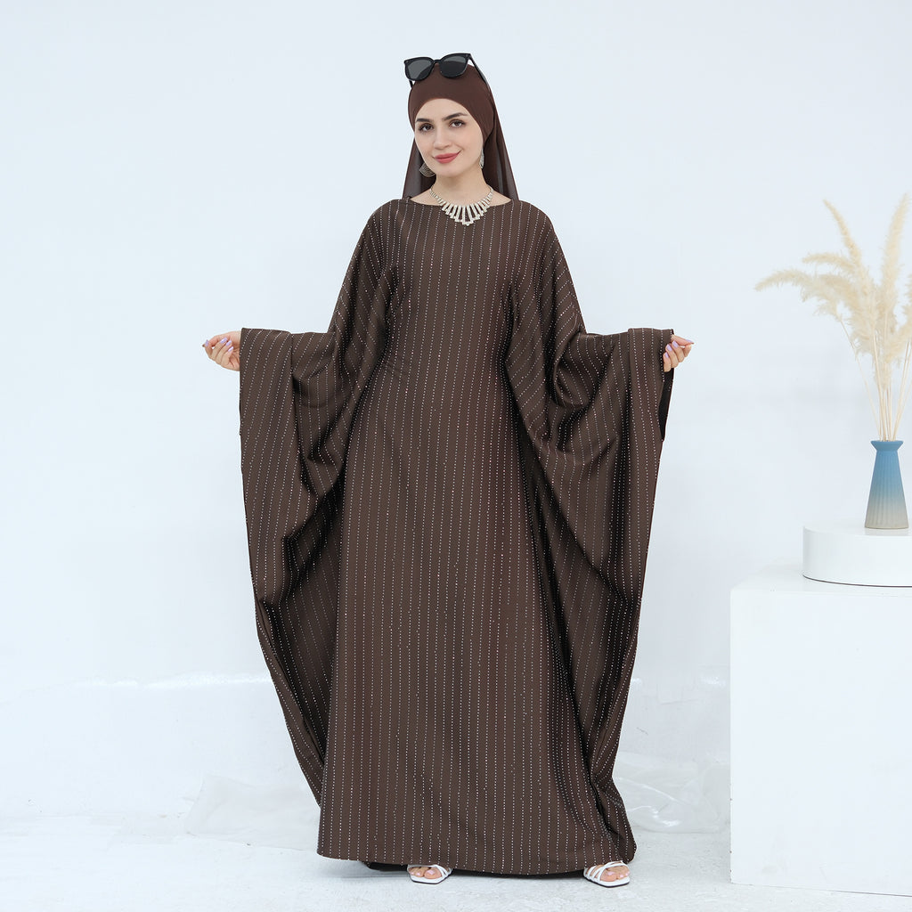 Loriya Dubai Sequined Long Robe Luxury Banquet Dress