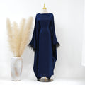 Dubai Spring/Summer Party Fur Sleeves Dress Robe