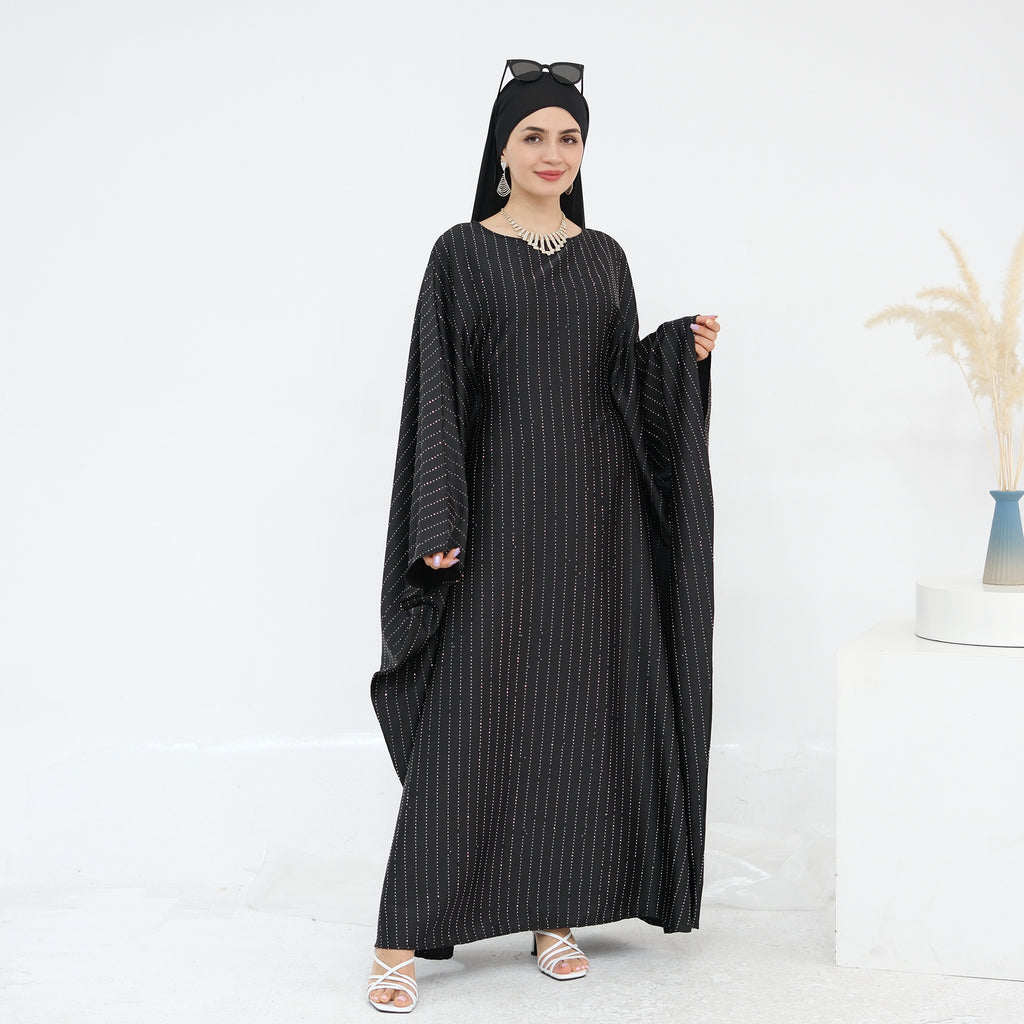 Loriya Dubai Sequined Long Robe Luxury Banquet Dress