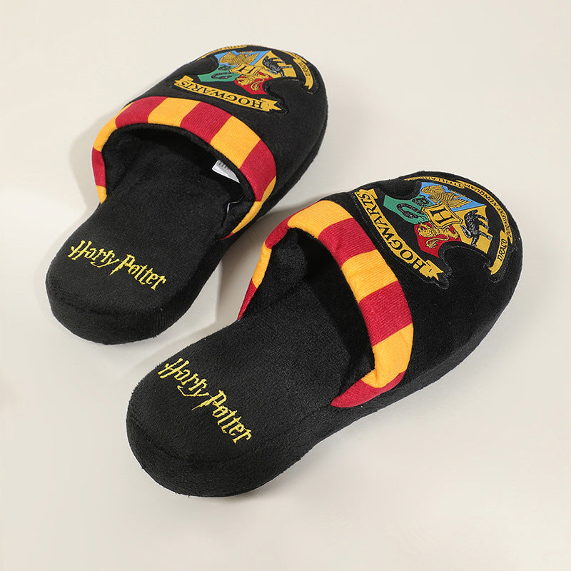 Cartoon home slippers indoor and outdoor warm slippers cotton slippers